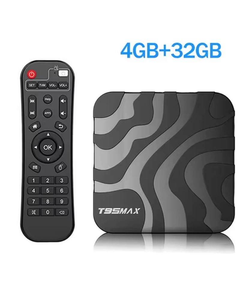 T95 MAX Allwinner H618 Smart TV Box Android 12 2.4G/5G Dual Wifi Quadcore 8GB16GB32GB64GB 8K Ultra HD Media Player Set Top Box