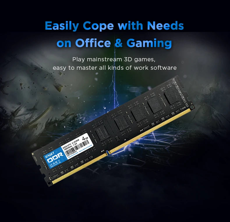 DDR3 PC RAM Memory 4GB 8GB 16GB