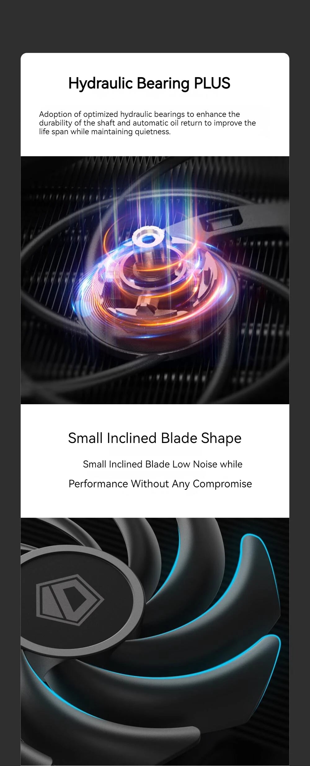 ID-COOLING IS-50X ITX Air-cooling CPU Cooler 5 Intel Processor Cooler