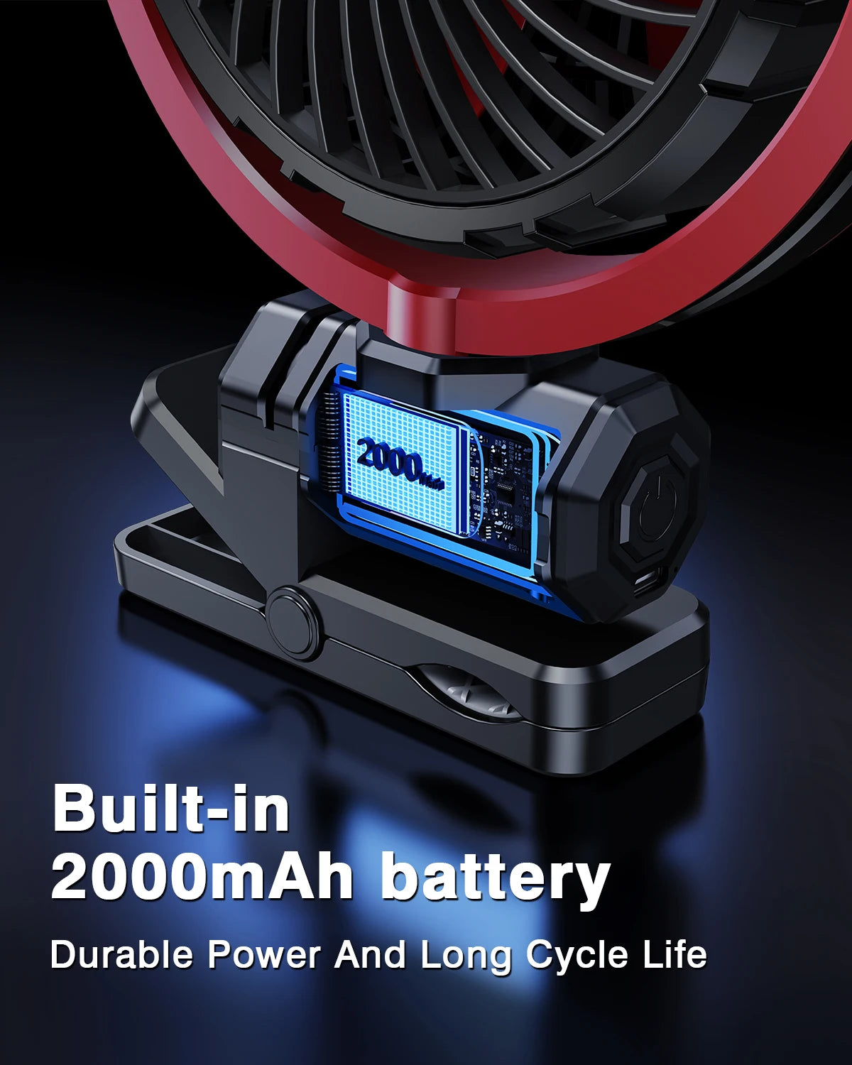 Car Cooling Clamp, Rotatable