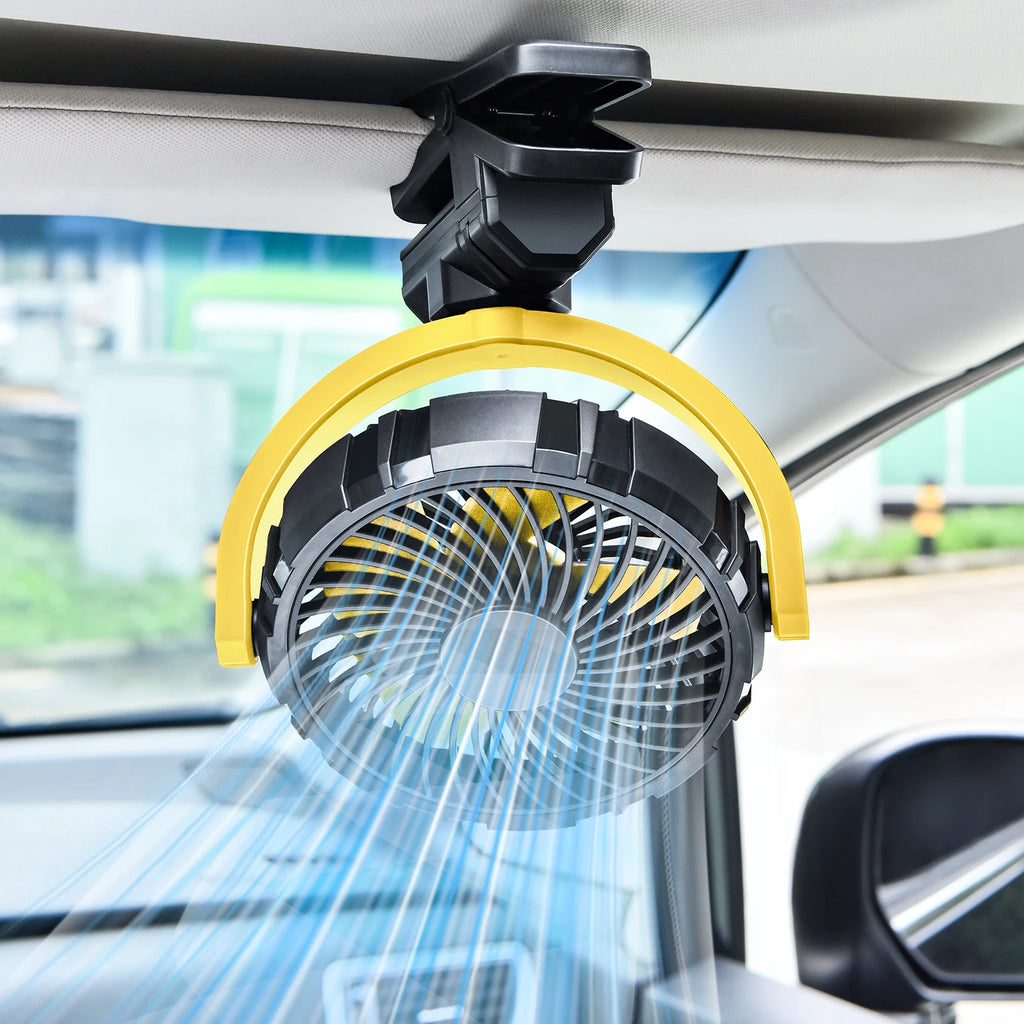 Car Cooling Clamp, Rotatable