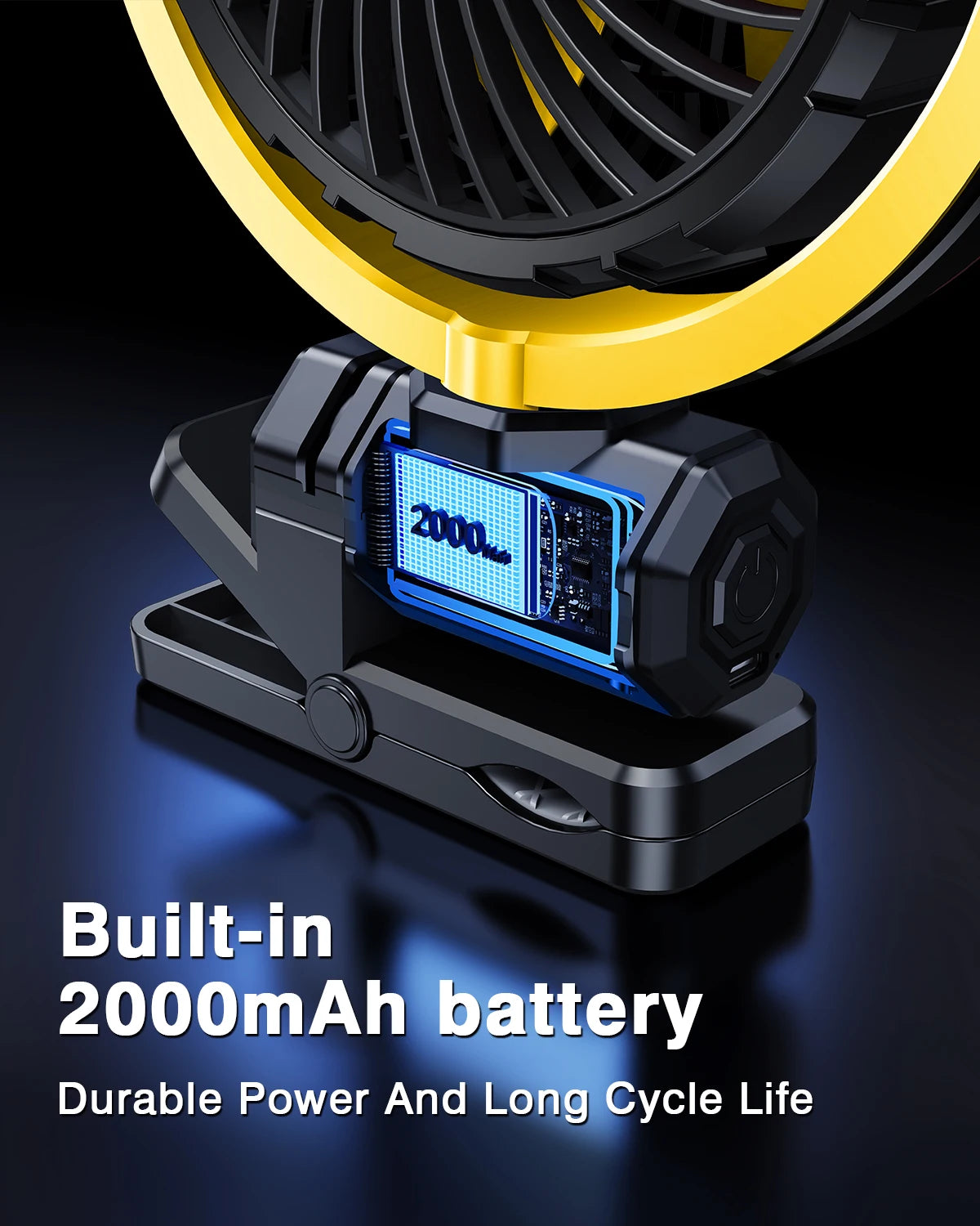 Car Cooling Clamp, Rotatable