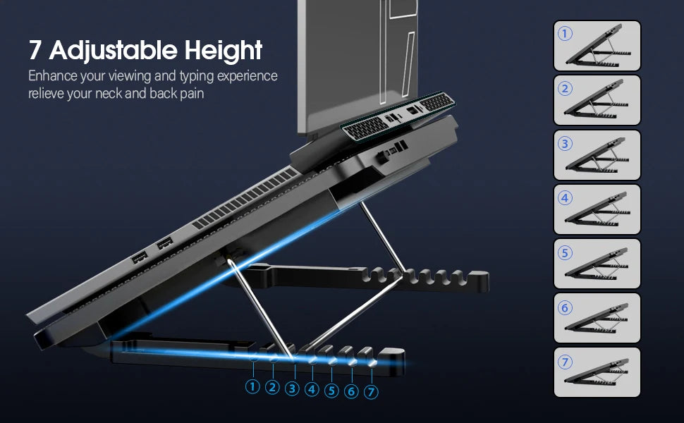 Laptop Cooling Pad Laptop Cooler With Mobile Phone holder