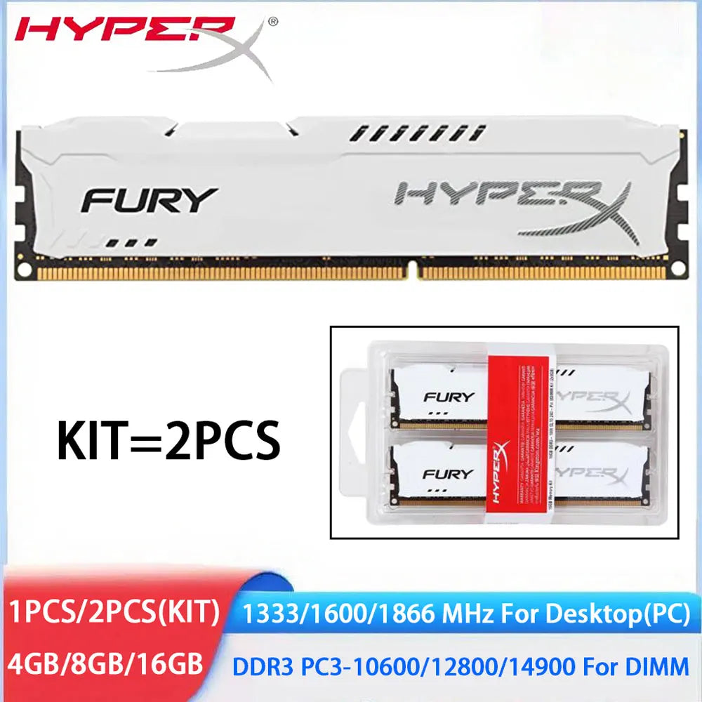 HYPERX DDR3 RAM 4GB 8GB 16GB KIT