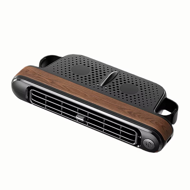 Car Headrest Cooling Air Fan 3 Speeds Adjustable Car Neck Cooler USB Powered Rear Seat Ventilator for Front Rear Seat Passenger